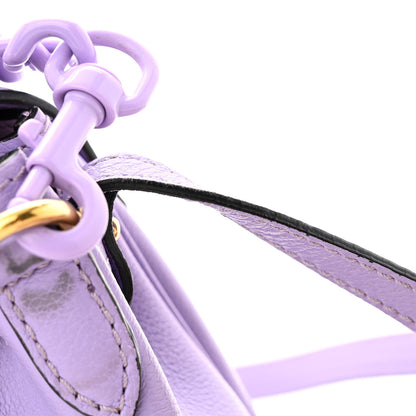 Versace Calfskin Medusa Small Top Handle Handbag Lilac 15 of 17