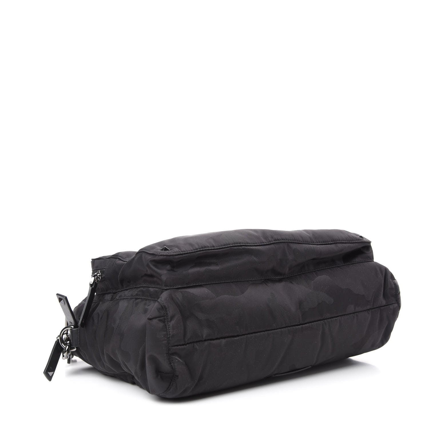 Valentino Garavani Nylon Camouart Messenger Black 4 of 9