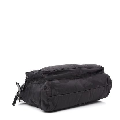 Valentino Garavani Nylon Camouart Messenger Black 4 of 9