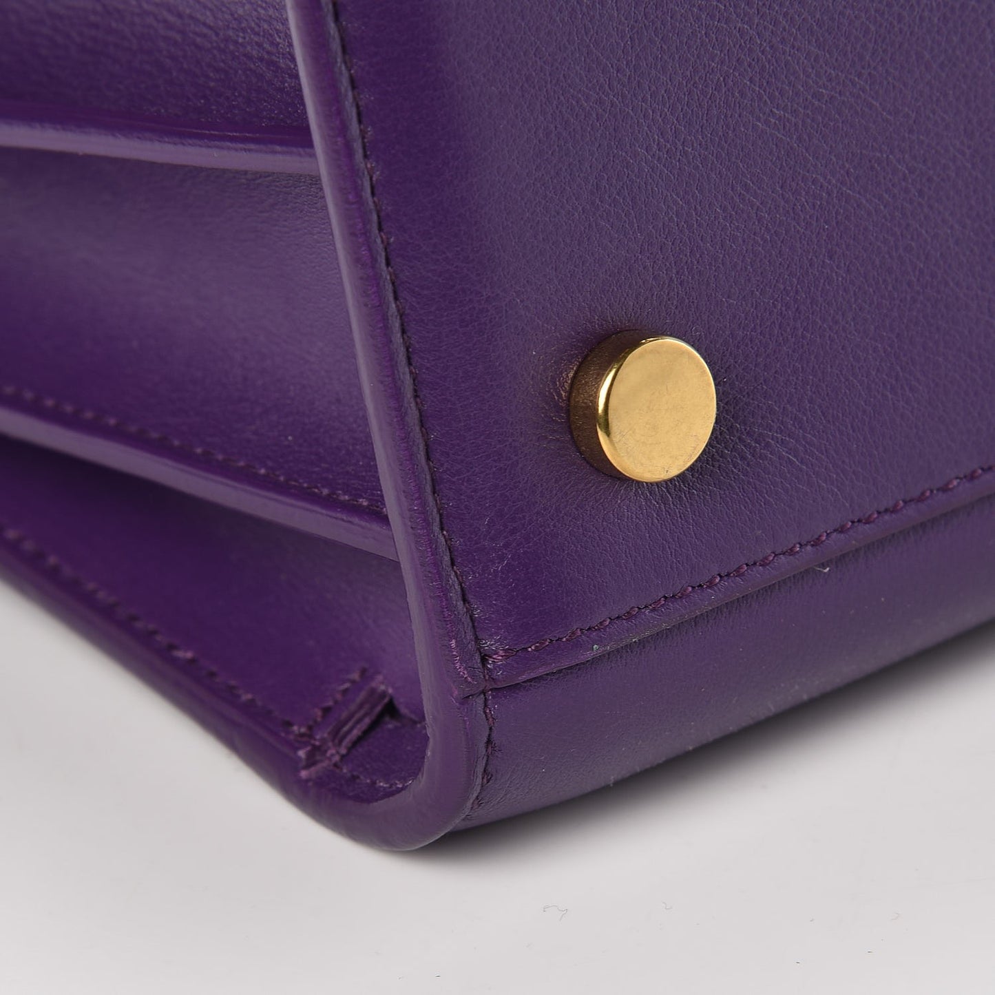 Calfskin Baby Sac de Jour Purple