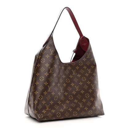 Louis Vuitton Monogram Flower Hobo Bordeaux 3 of 11