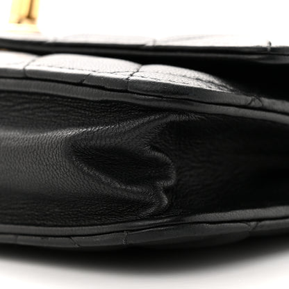 Chanel Lambskin Quilted Trendy CC Wallet On Chain WOC Black 11 of 13