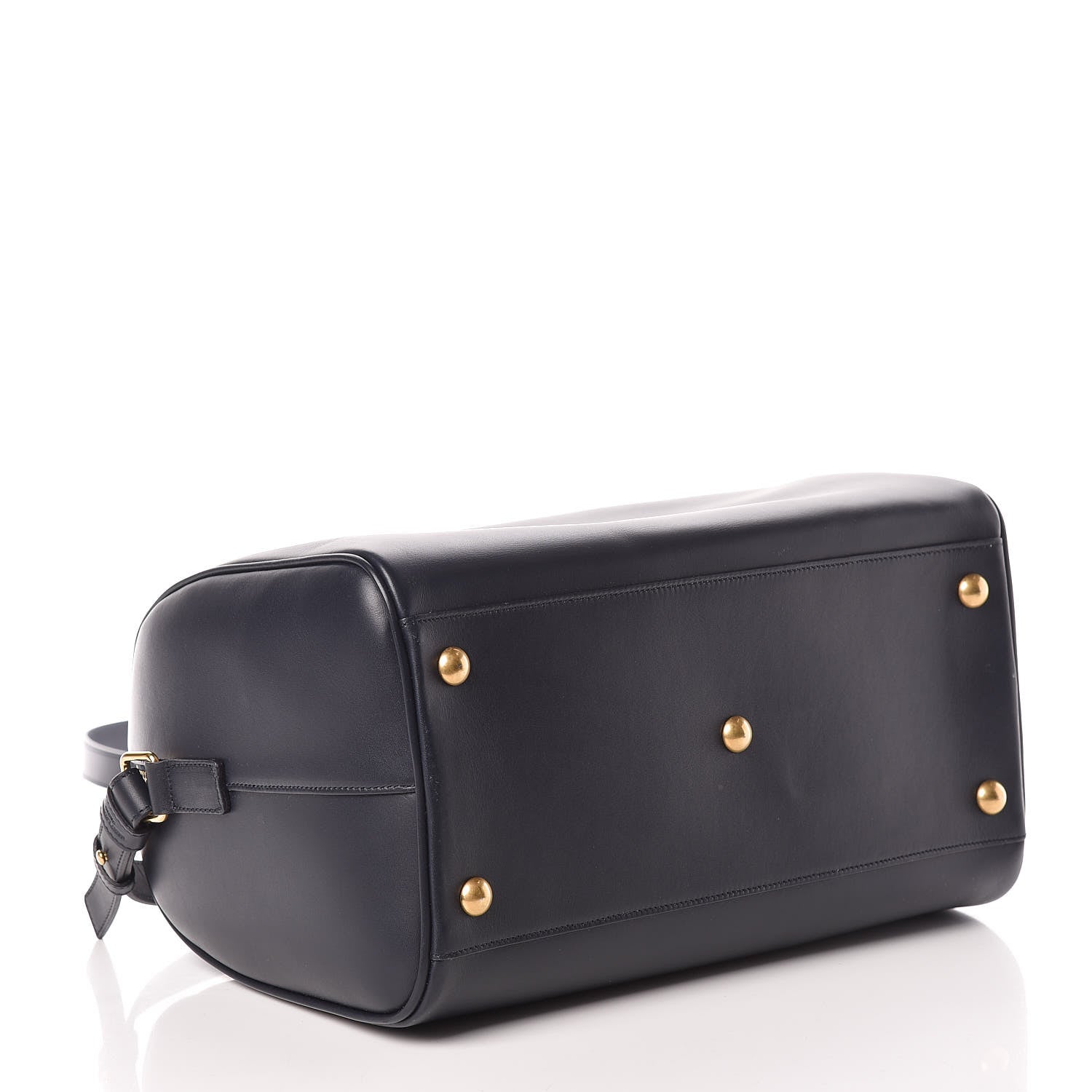 Saint Laurent Calfskin Classic Duffle 6 Marine 4 of 8