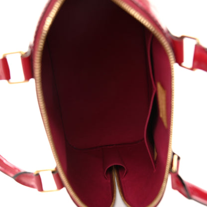 Louis Vuitton Vernis Alma MM Pomme D'Amour 5 of 10