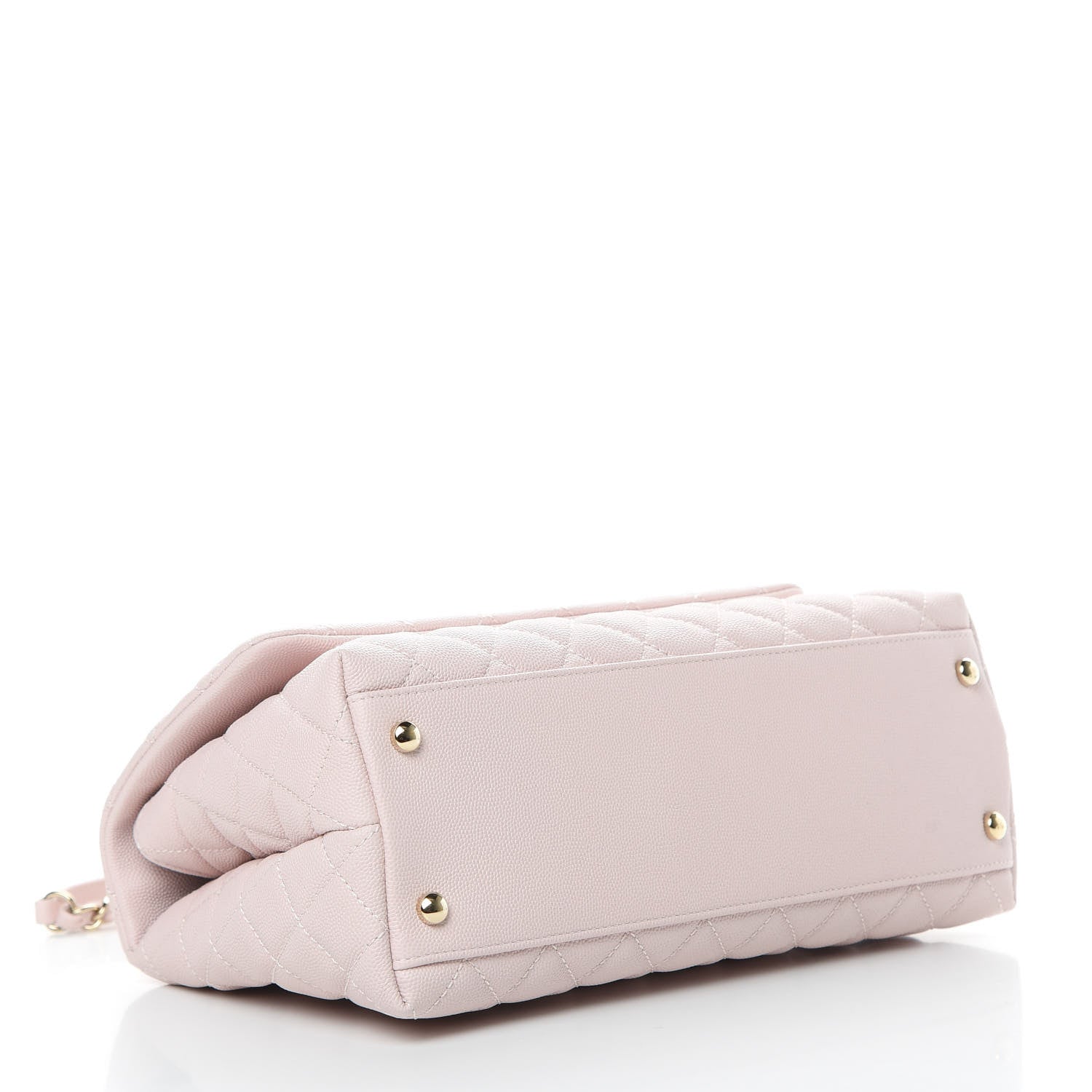 Chanel Caviar Quilted Small Coco Handle Flap Lilas Lilac 4 of 11