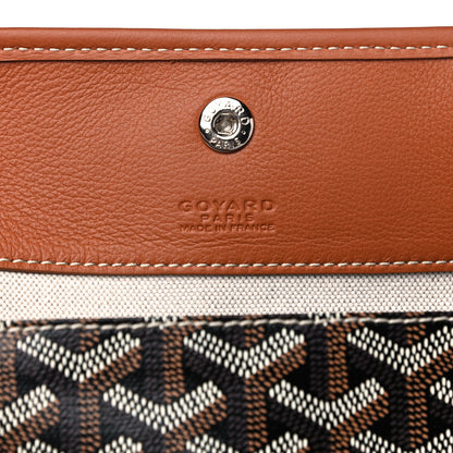 Goyard Goyardine Saint Louis GM Black Gold 6 of 9