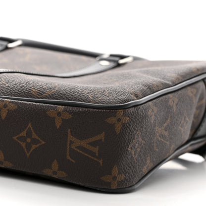 Louis Vuitton Monogram Macassar Porte-Documents Voyage PM 9 of 9
