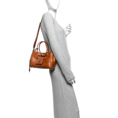 Balenciaga Vegetable Tanned Lambskin Mini Bel Air Carry All Bag Tan Cowboy 2 of 12