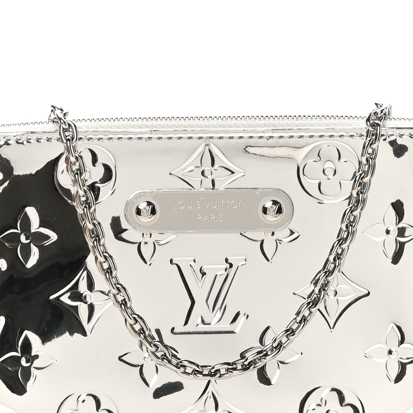 Monogram Miroir Pochette Eva Silver