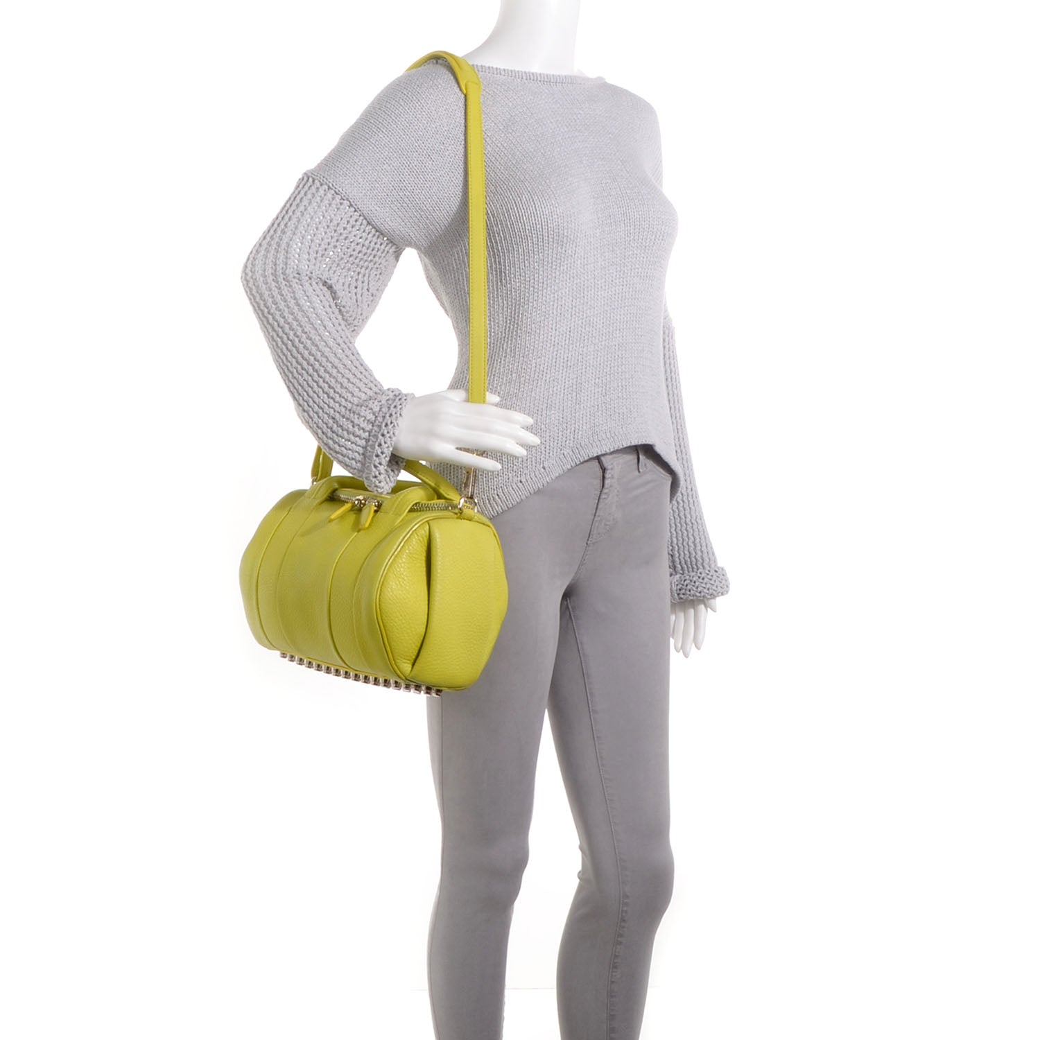 Alexander Wang Pebbled Leather Rockie Acid 2 of 7