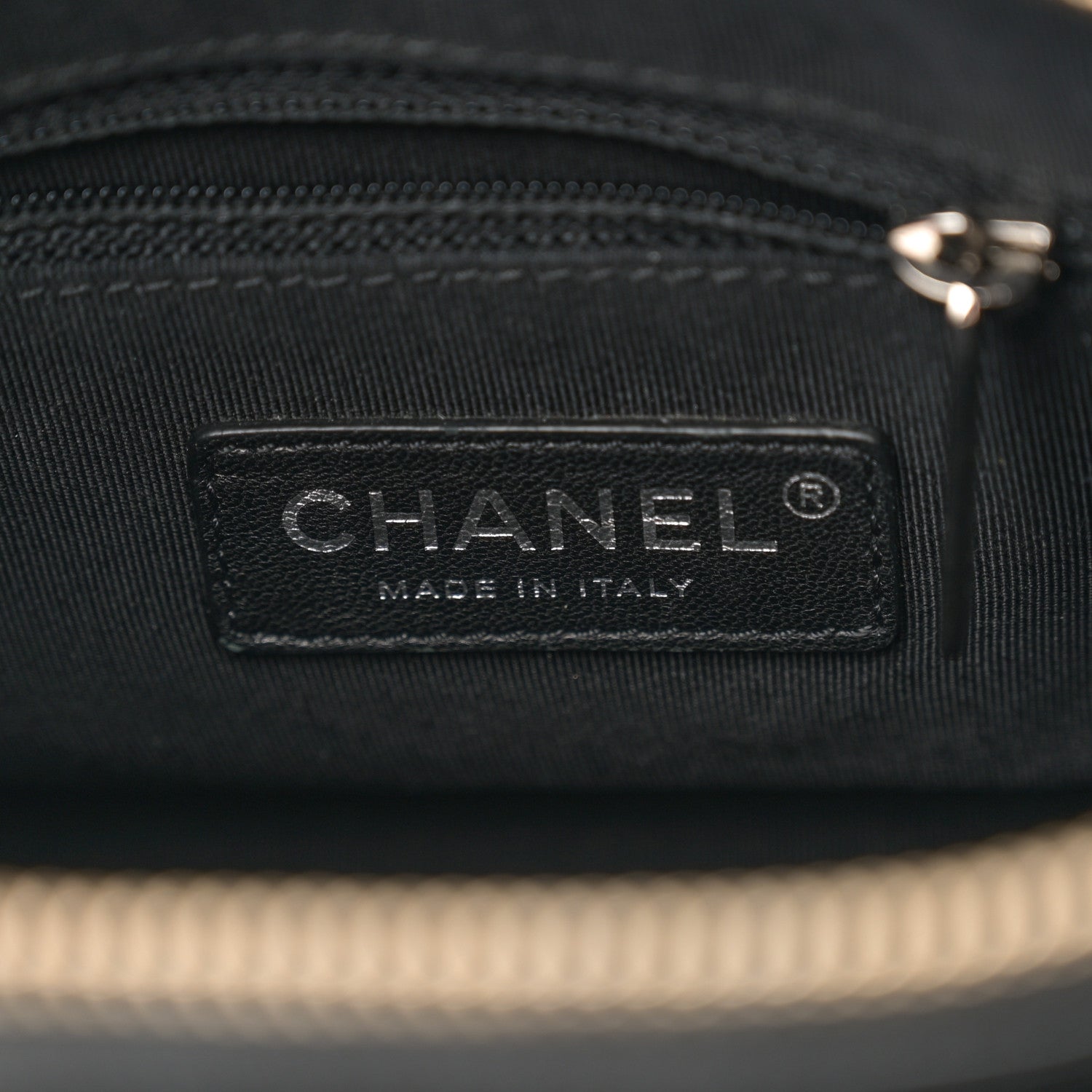 Chanel Knit Calfskin Small Gabrielle Hobo Black Multicolor 6 of 11