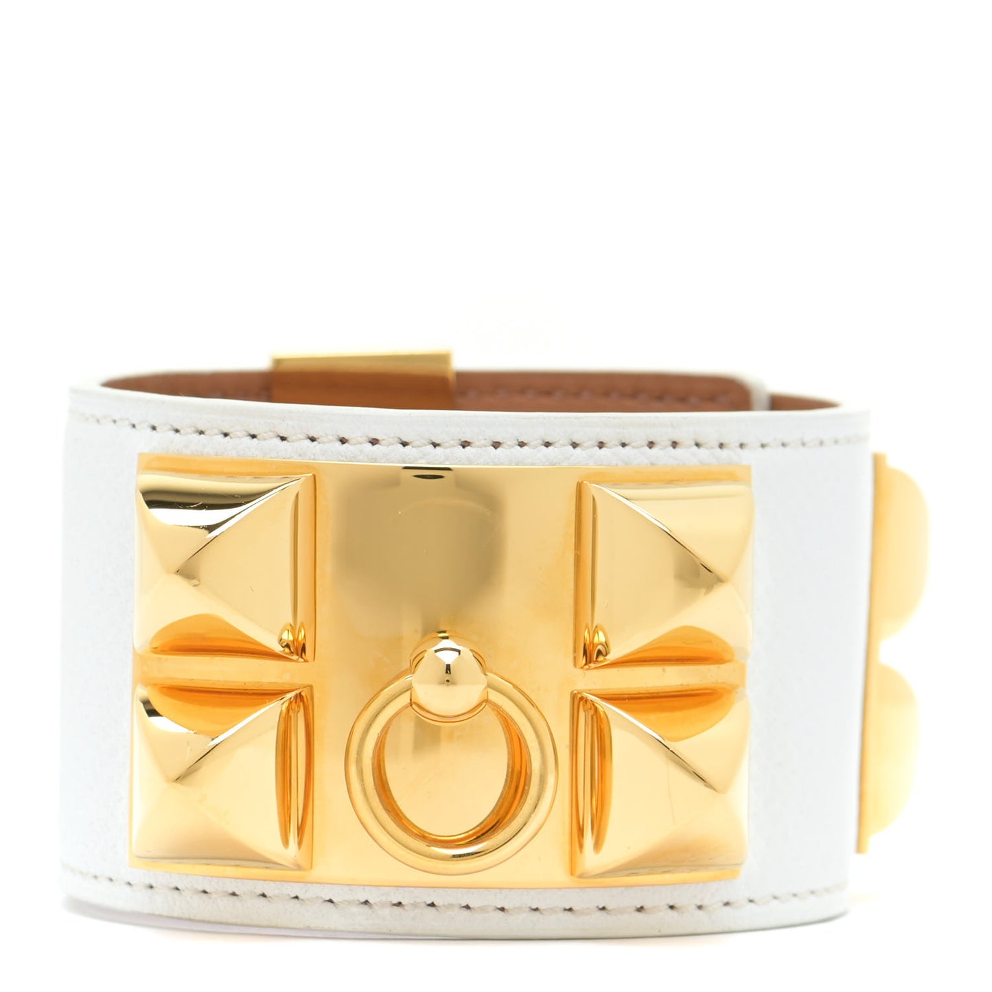 Epsom Collier de Chien CDC Bracelet S White