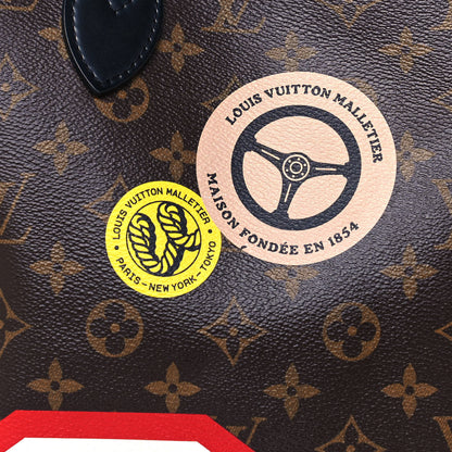 Louis Vuitton Monogram World Tour Neverfull MM 9 of 21