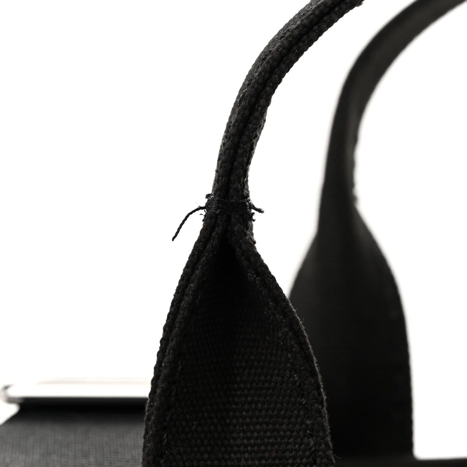 Marc Jacobs Cotton Canvas Small The Traveler Tote Bag Black 10 of 11