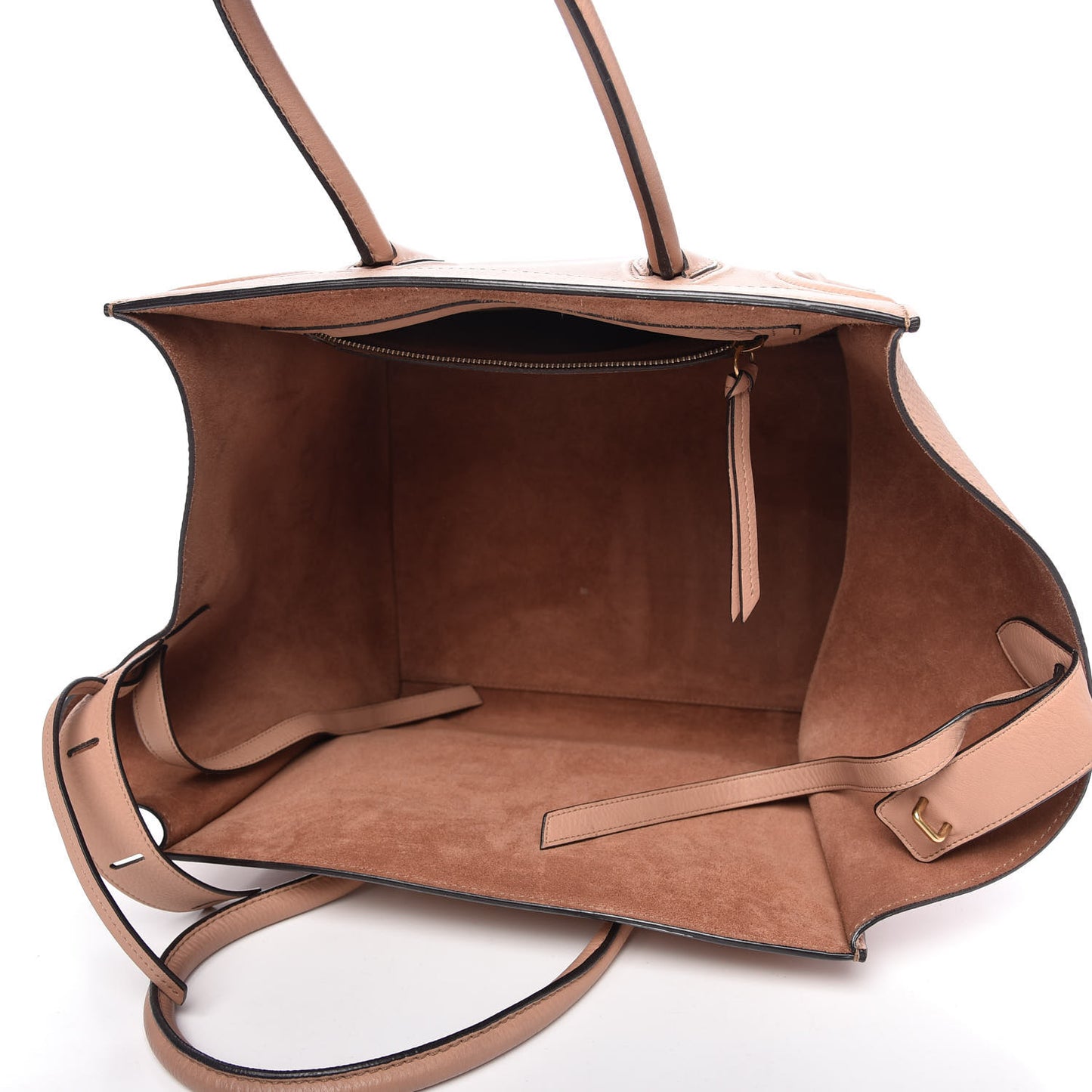 Supple Calfskin Medium Phantom Luggage Flesh