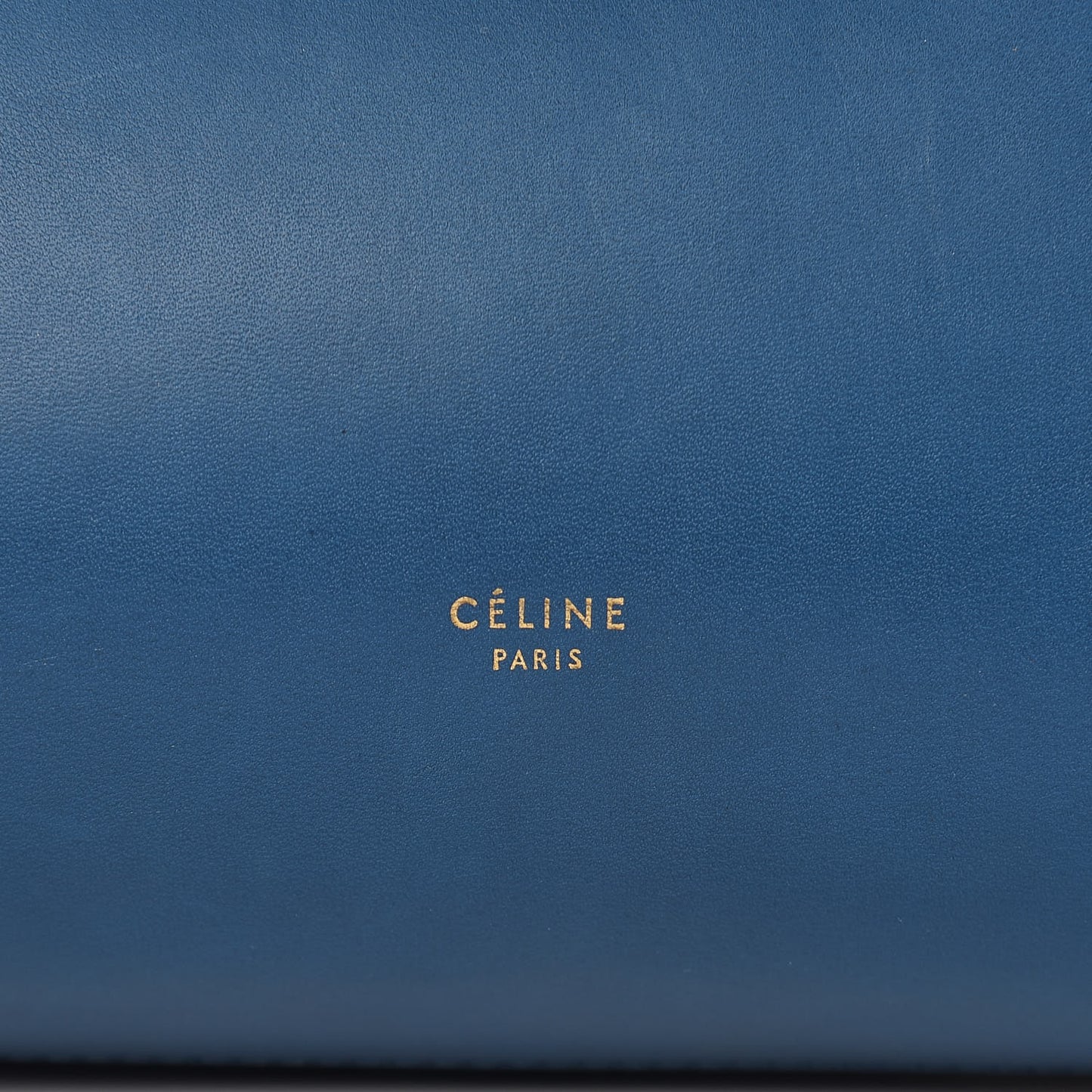 Calfskin Mini Tri-Color Belt Bag Navy Blue