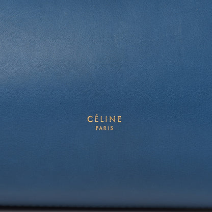 Celine Calfskin Mini Tri-Color Belt Bag Navy Blue 6 of 13