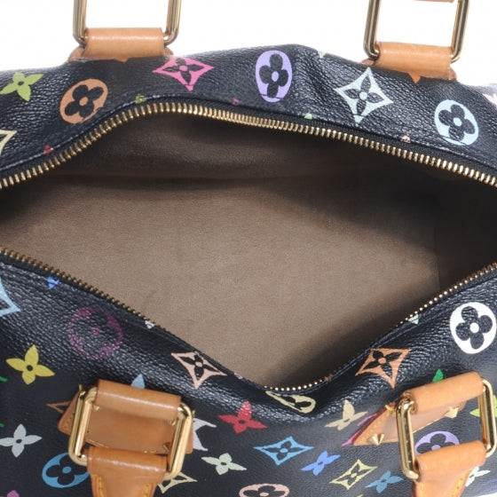 Monogram Multicolor Speedy 30 Black