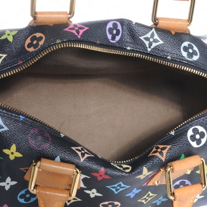 Louis Vuitton Monogram Multicolor Speedy 30 Black 5 of 7