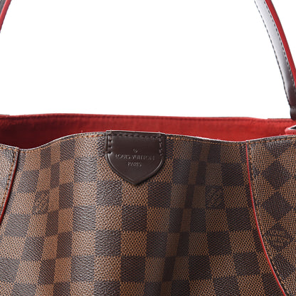 Louis Vuitton Damier Ebene Caissa Hobo Cherry 14 of 15