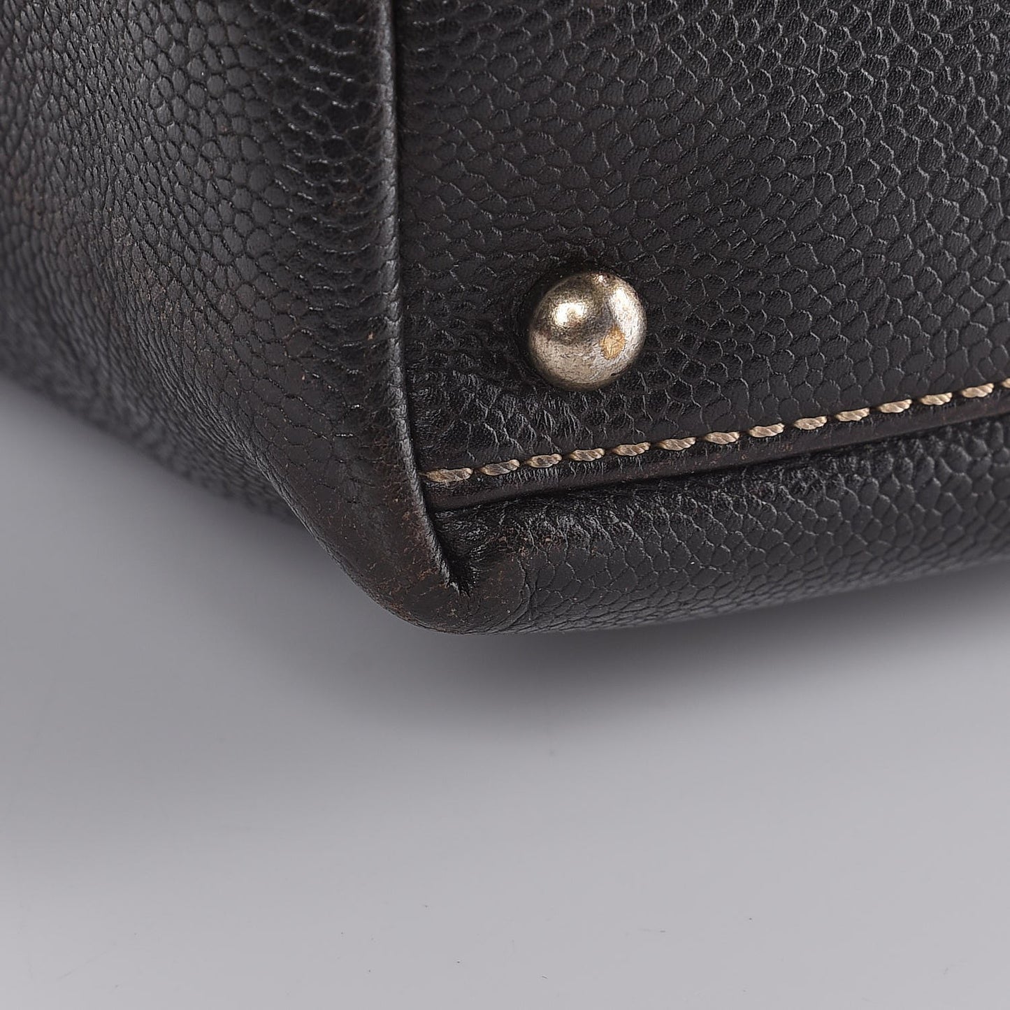Caviar CC Shoulder Bag Brown