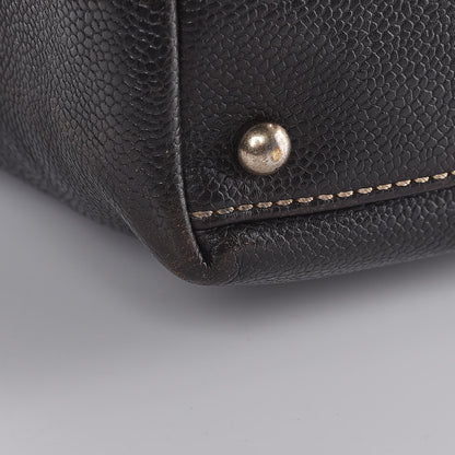 Chanel Caviar CC Shoulder Bag Brown 12 of 14