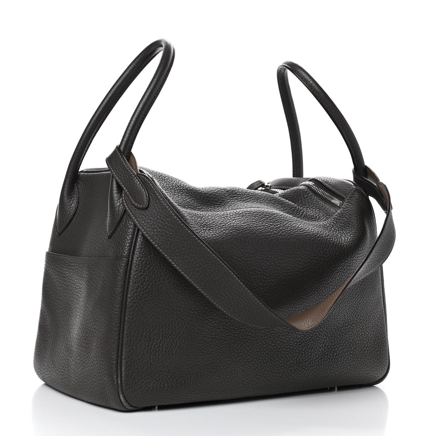 Taurillon Clemence Eclat Lindy 34 Graphite Etoupe