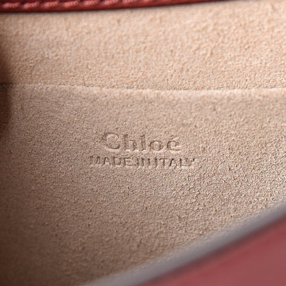 Chloe Calfskin Small Nile Bracelet Bag Sienna Red 6 of 10