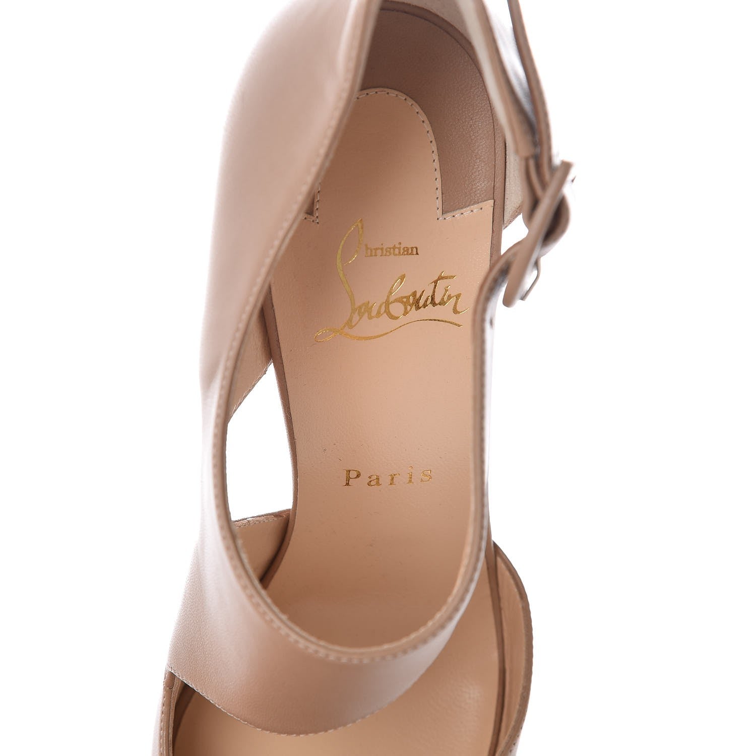 Christian Louboutin Nappa Sharpeta 100 Pumps 39.5 Nude 7 of 7