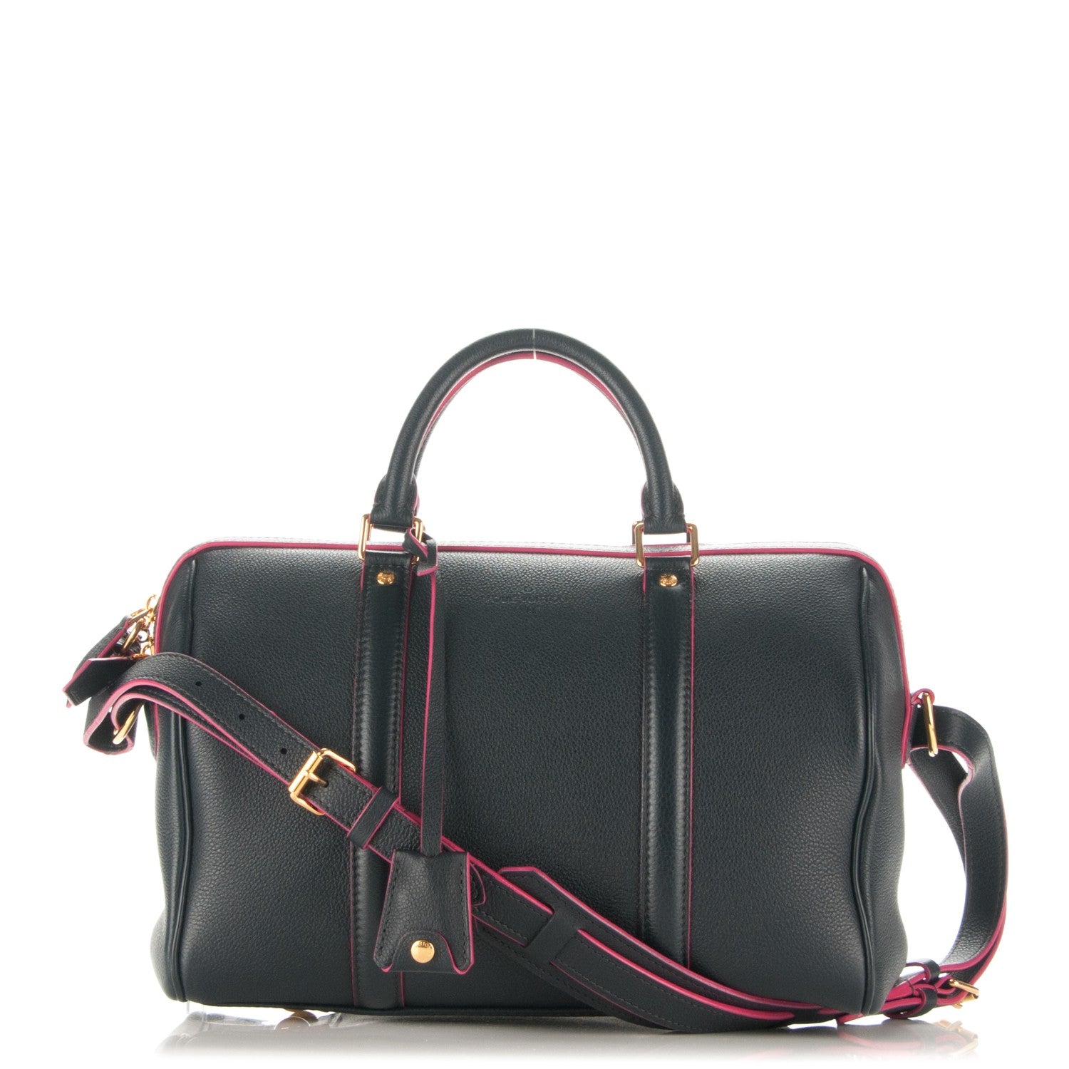 Louis Vuitton Veau Cachemire SC Bag PM Cobalt Fuchsia 1 of 9