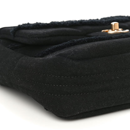 Chanel Denim Coco Flap Black 10 of 11