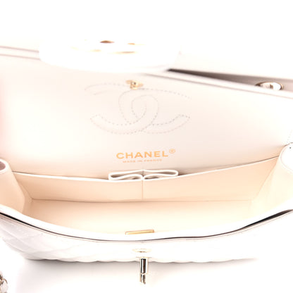 Chanel Caviar Quilted Small Double Flap White 4 of 4