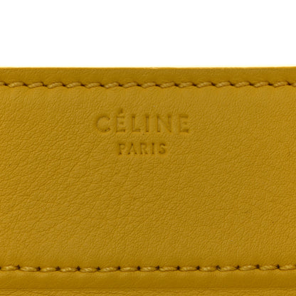 Celine Supple Calfskin Large Phantom Luggage Sun Yellow 6 of 11