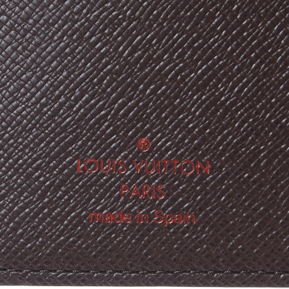 Louis Vuitton Damier Ebene Small Ring Agenda Cover 6 of 6