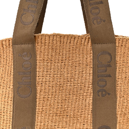 Chloe X MIFUKO Raffia Large Woody Basket Bag Green 7 of 14