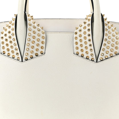 Christian Louboutin Calfskin Small Eloise Tote White 8 of 17