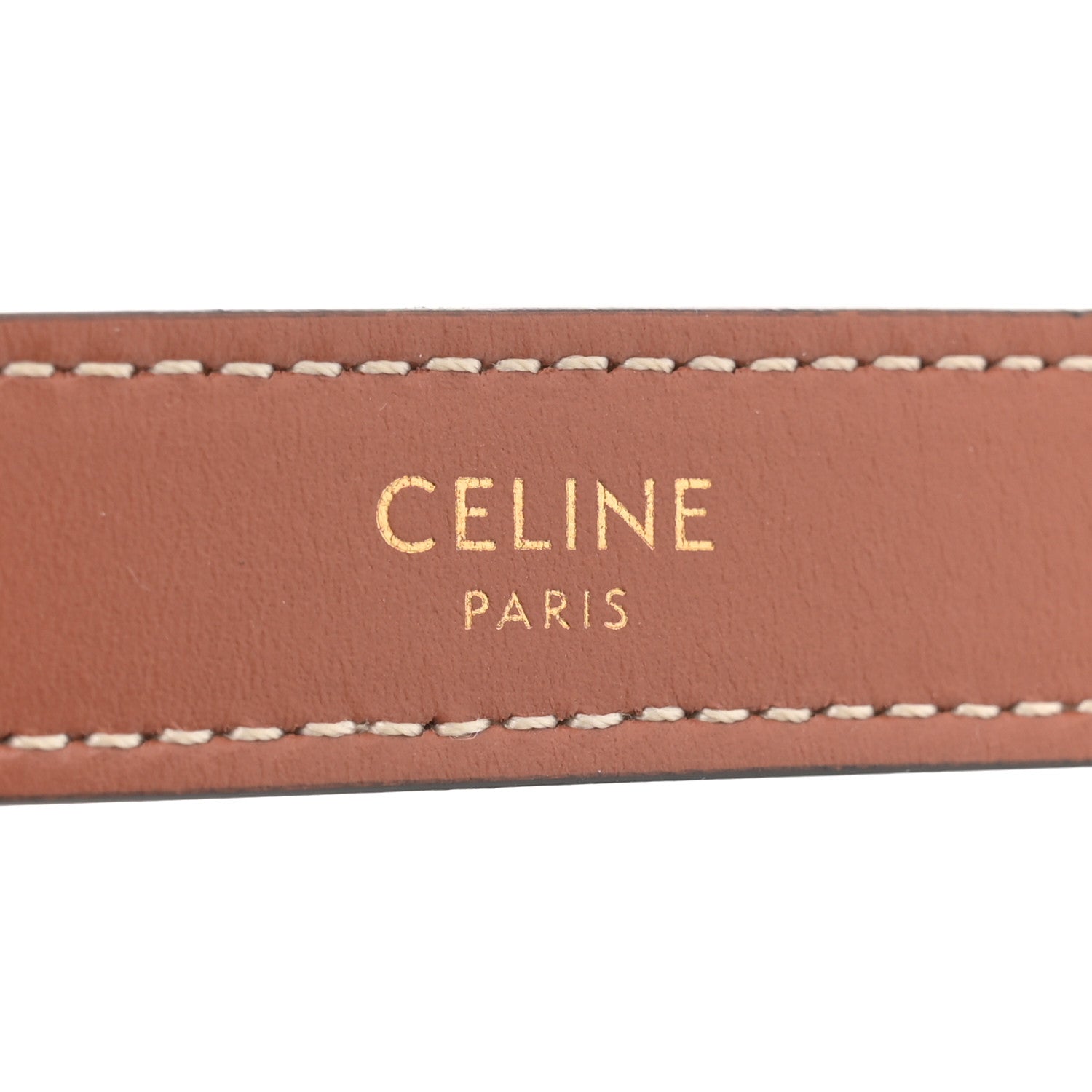 Celine Denim Ava Shoulder Bag Navy Tan 6 of 12