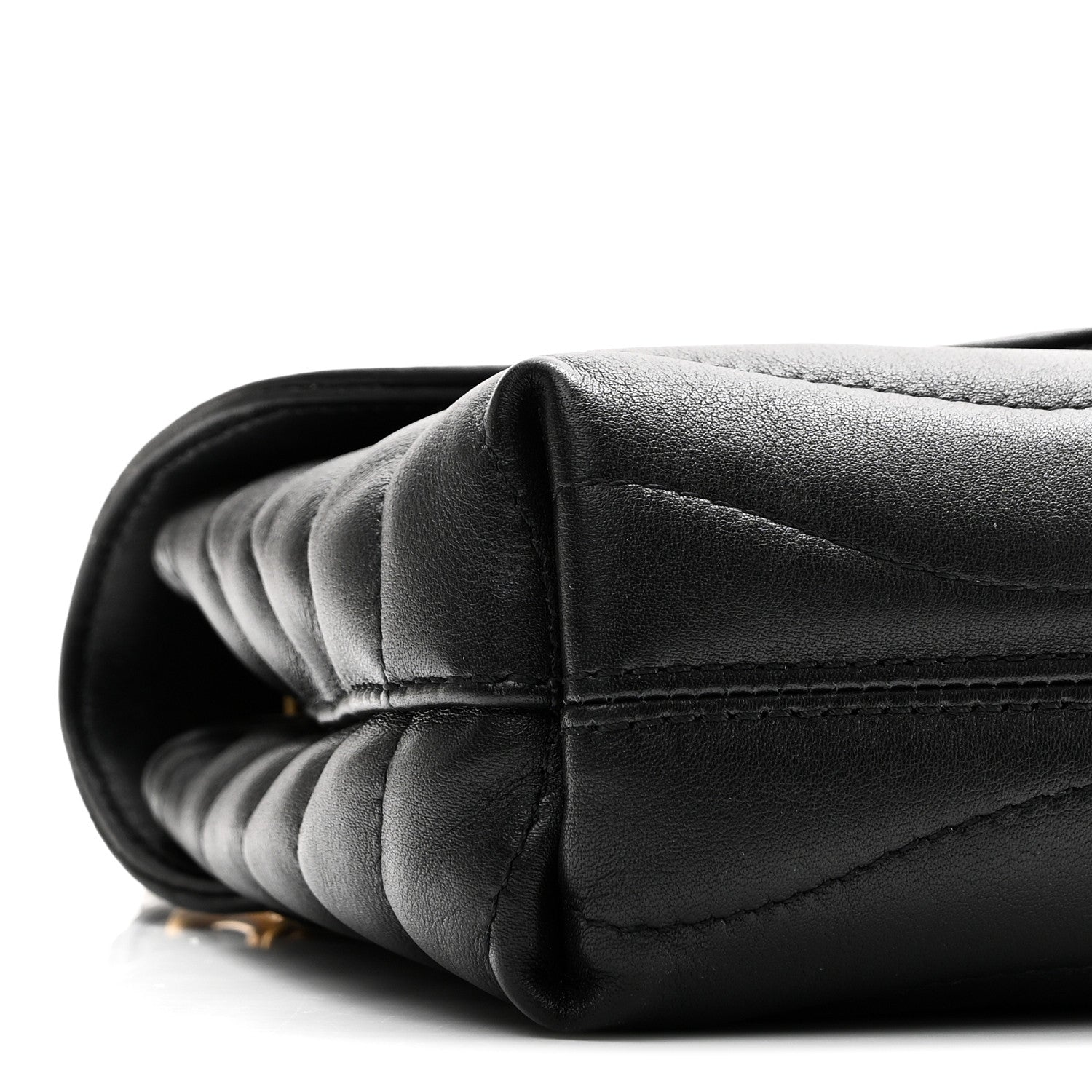 Louis Vuitton Calfskin LV New Wave Chain Bag Black 8 of 9