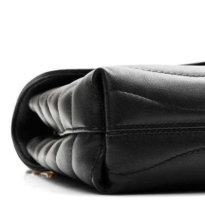 Louis Vuitton Calfskin LV New Wave Chain Bag Black 8 of 9