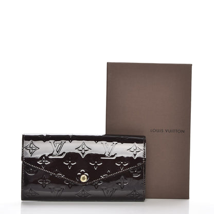 Louis Vuitton Vernis Sarah Wallet NM Amarante 7 of 7