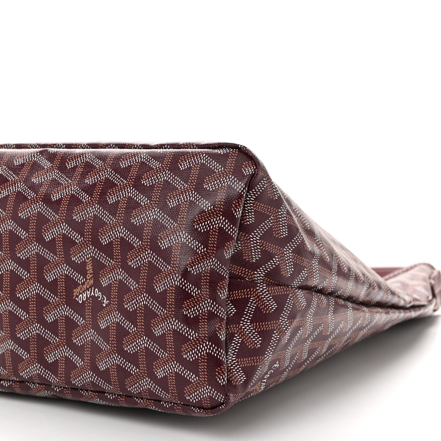 Goyard Goyardine Boheme Hobo Burgundy 11 of 11