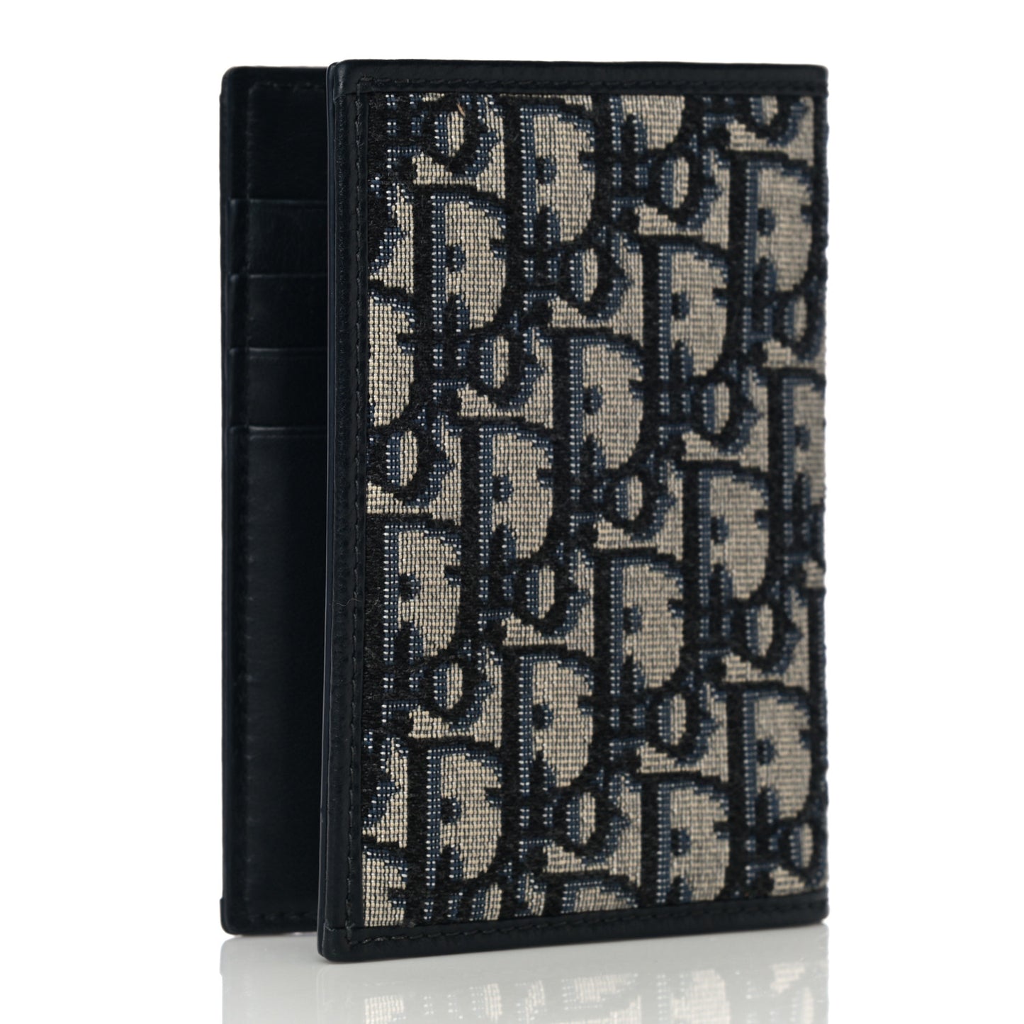 Oblique 30 Montaigne Passport Holder Blue