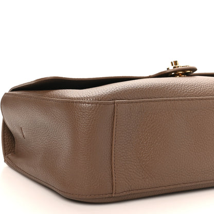 Chanel Grained Calfskin Small Souplissimo Maxi Flap Light Brown 9 of 10
