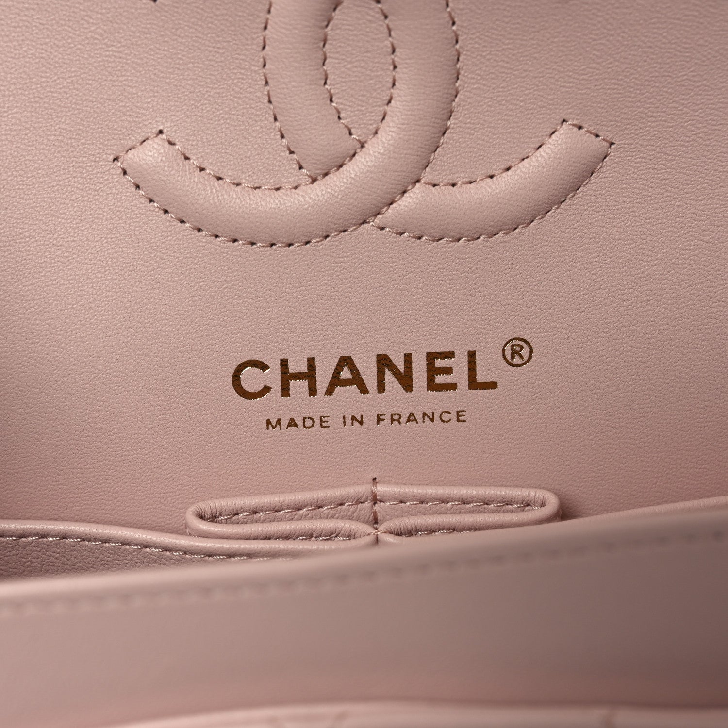 Chanel Lambskin Quilted Small Double Flap Light Pink 6 of 10