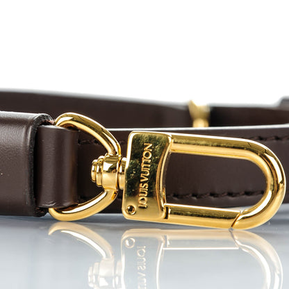 Louis Vuitton Calfskin Adjustable Shoulder Strap Brown 4 of 5