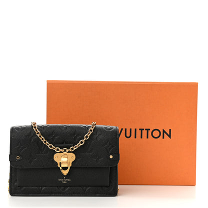 Louis Vuitton Empreinte Vavin Chain Wallet Black 11 of 11