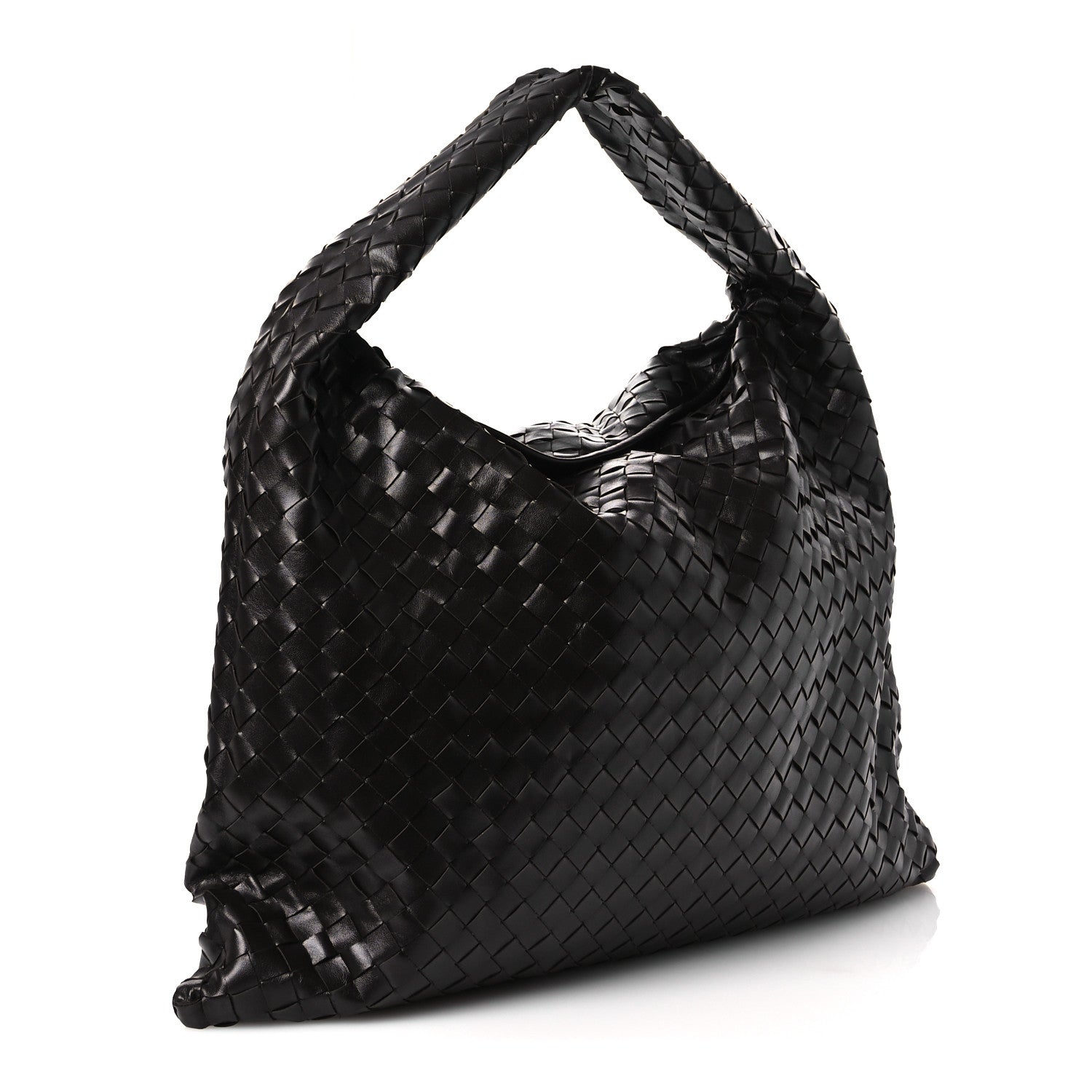 Bottega Veneta Calfskin Intrecciato Large Hop Fondant 3 of 10