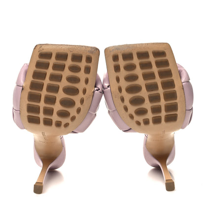 Bottega Veneta Nappa Maxi Intrecciato Lido 90mm Mule Sandals 38 Magnolia 5 of 10