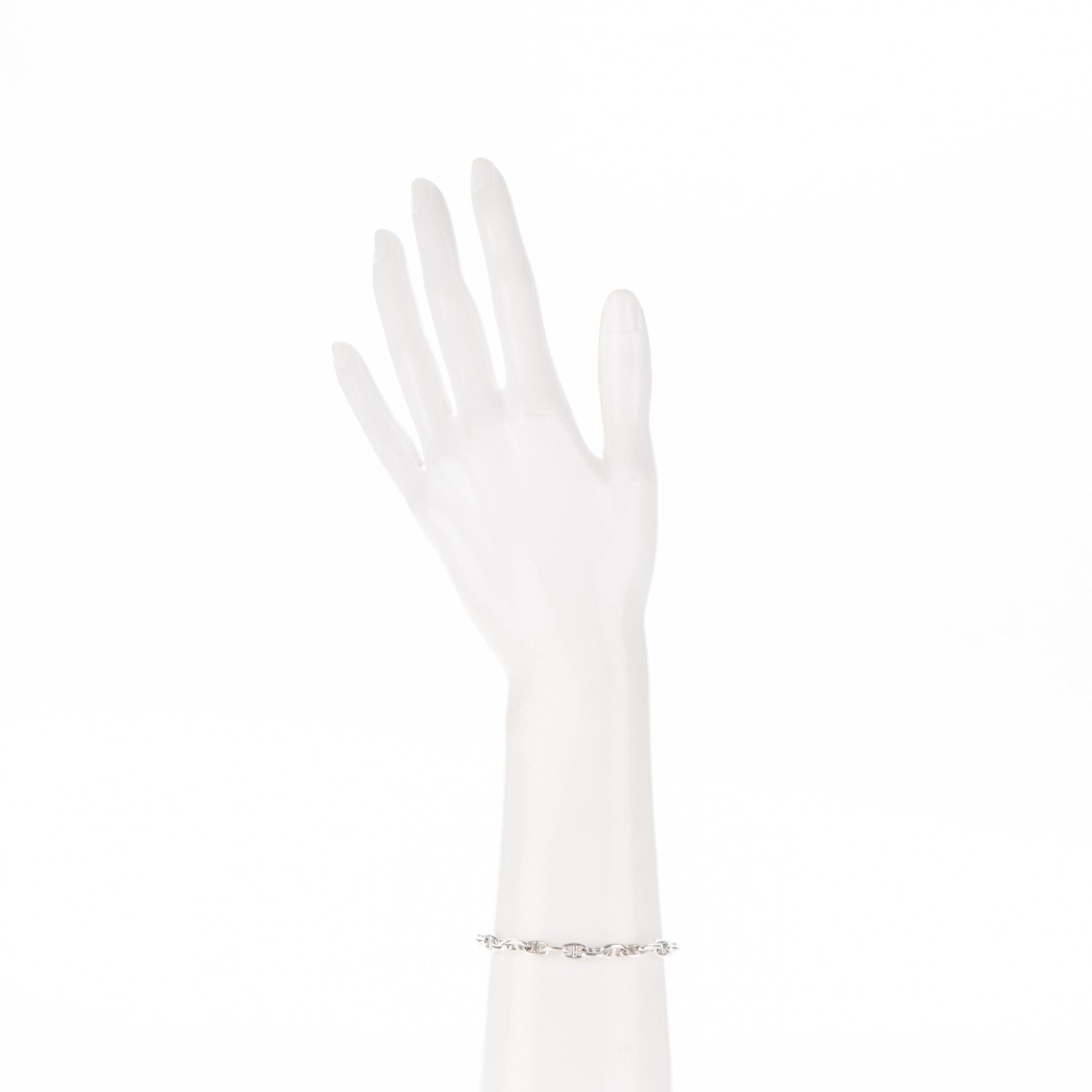 Hermes Sterling Silver Chaine d'Ancre Bracelet 2 of 4