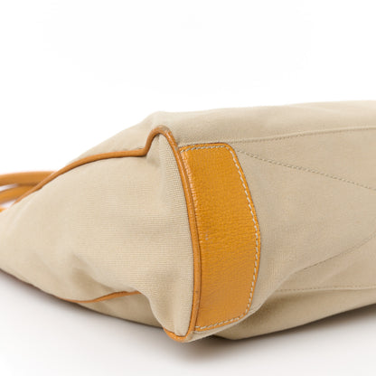 Prada Canapa Cinghiale Top Handle Bag Corda Yellow 9 of 10